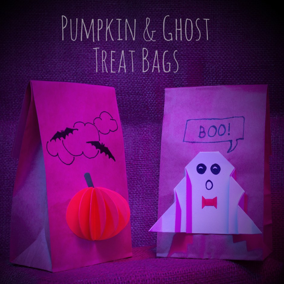 homemade halloween treat bags