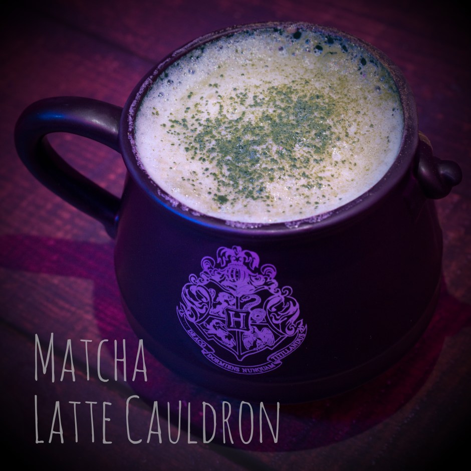 matcha latte cauldron mug