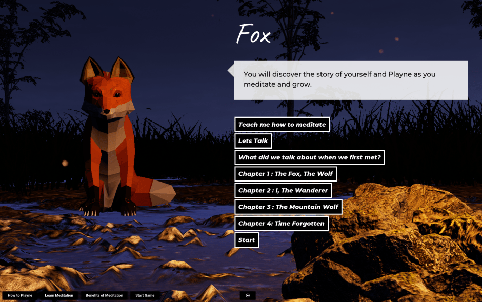 playne meditation game